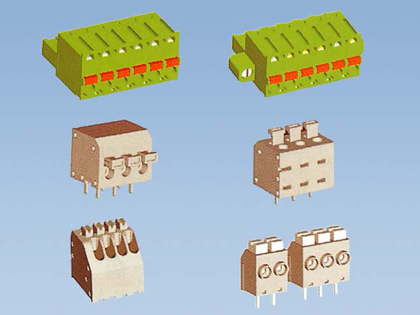 7406 Spring clamp terminal blocks连接器