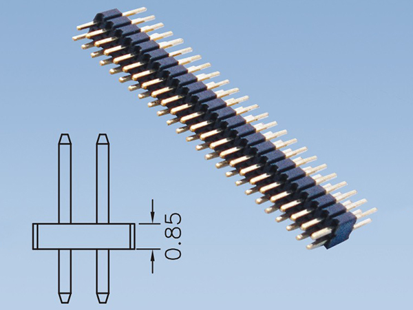 1403 PC08-DXXSXX-A-L-X排针